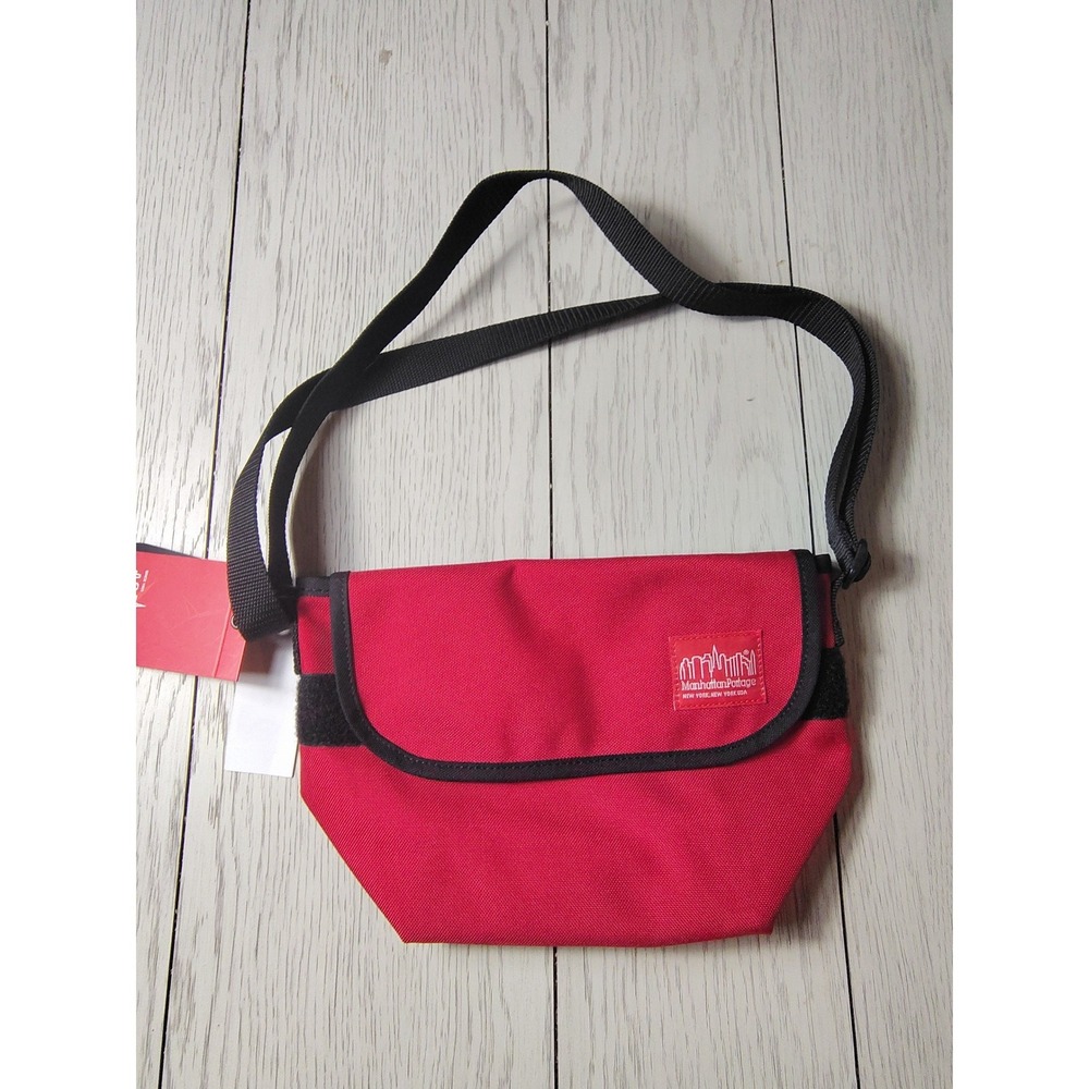 Manhattan Portage Messenger Bag XXS Red‎ Cordura Crossbody Bag 1603 NWT